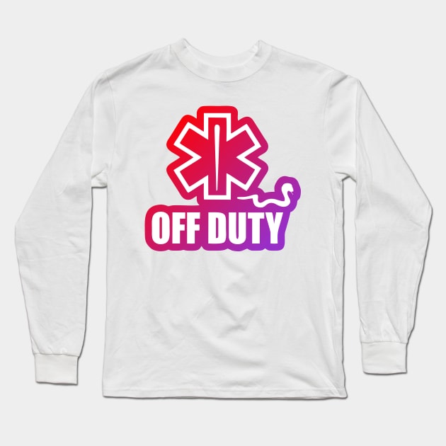Off duty Long Sleeve T-Shirt by metalluck